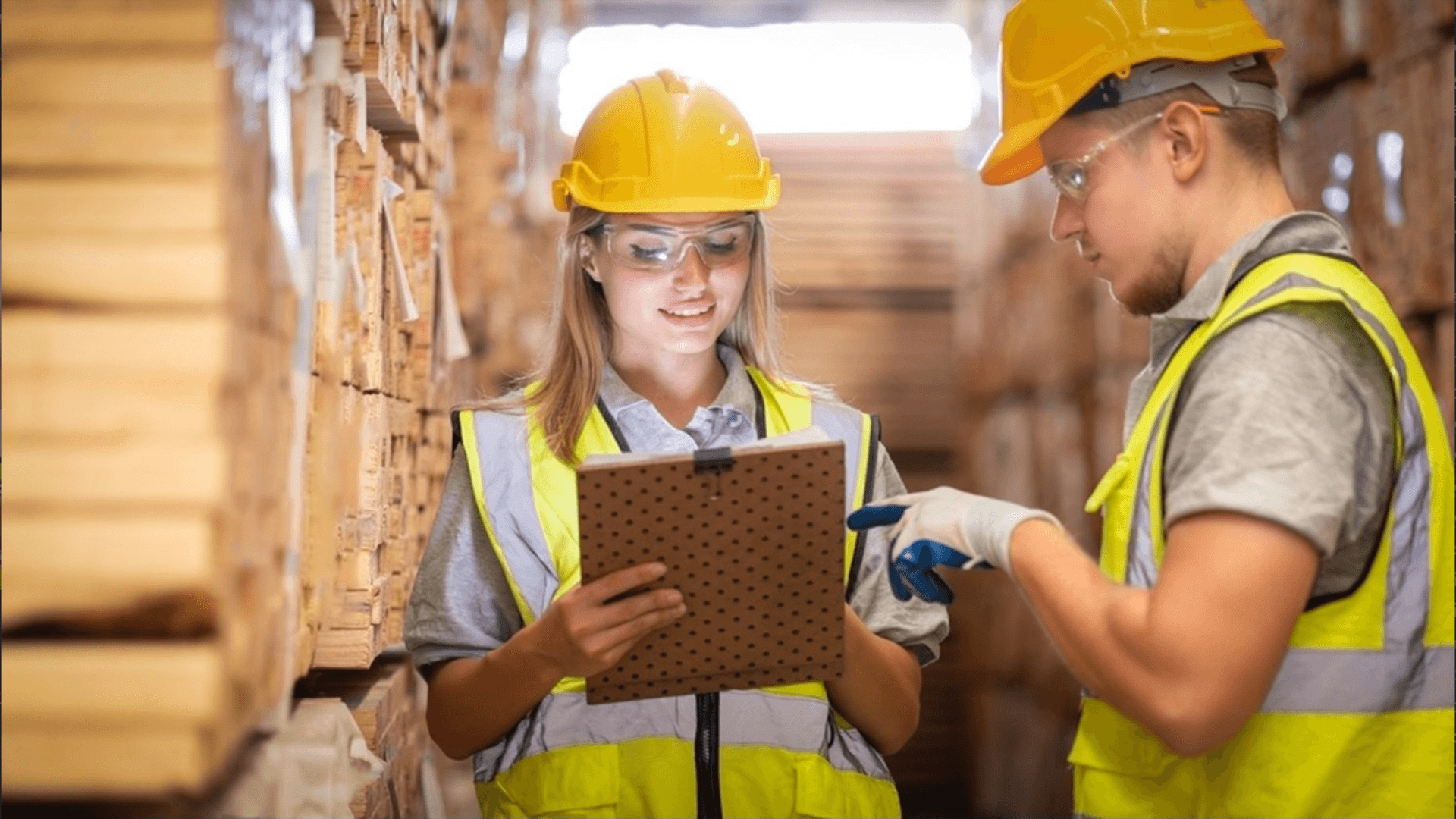 Maquinário em operação